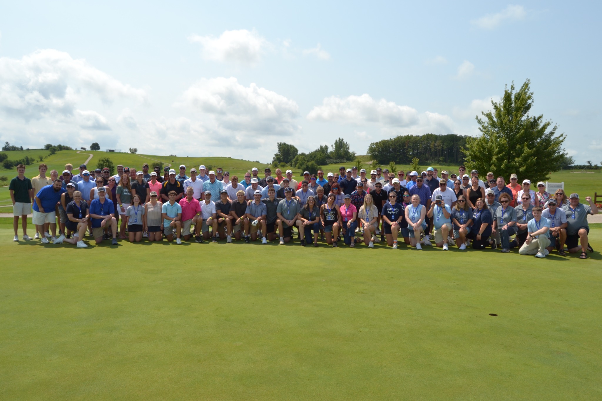 Golfers gathered at the 2026 Anchored in Hope Golf Classic